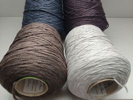 Merino von Loro Piana, Secret Shine 650g marrone melangé