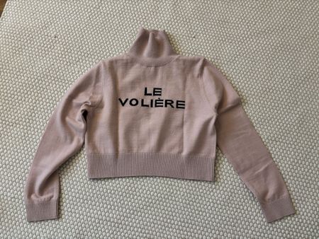 Pullover crop xs LeVoliere NEU