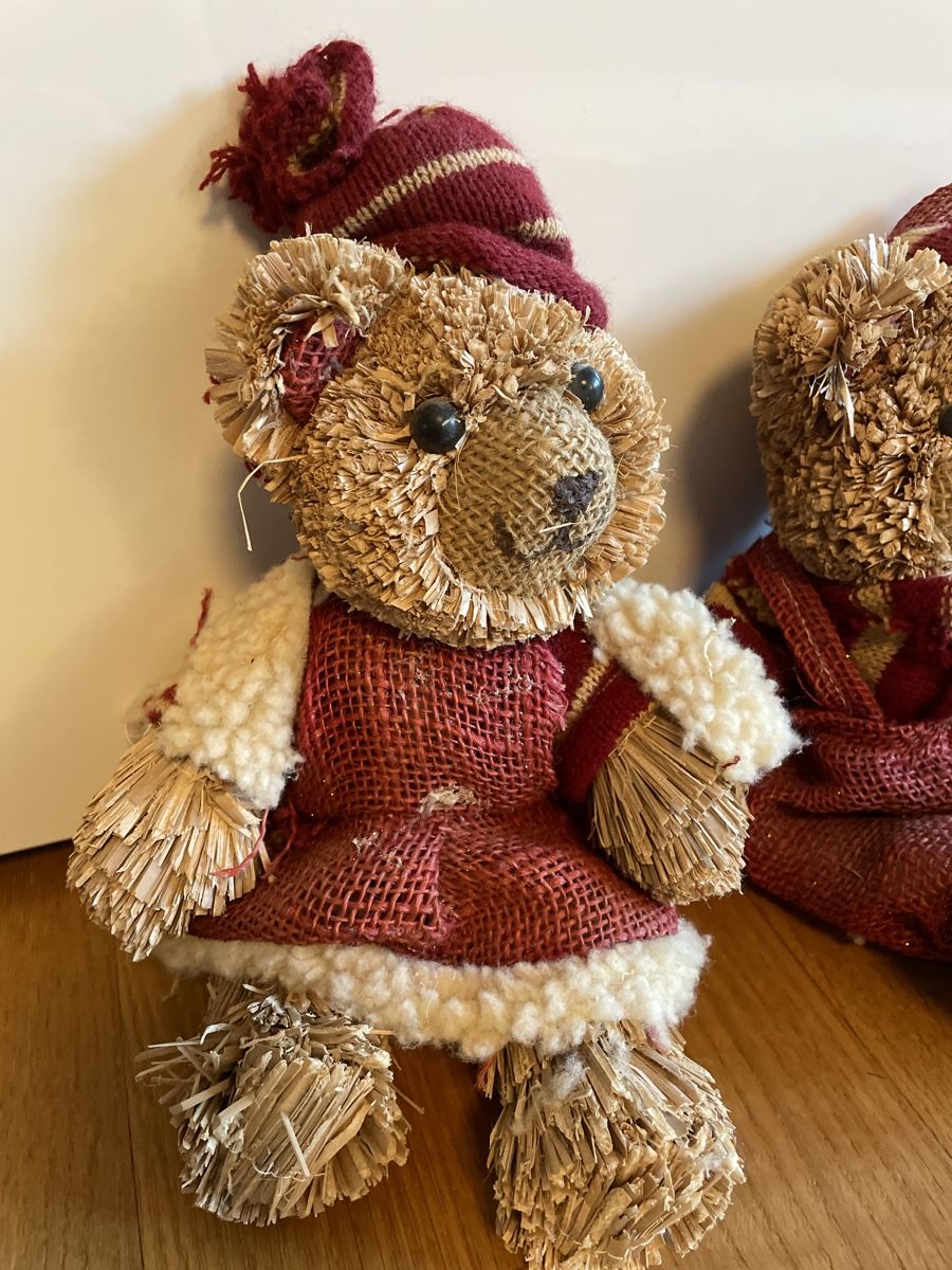 Tutte le decorazioni: Süsse Strohteddys Dekobären – Usato da Forch venduto da Strawberry_JvN 1