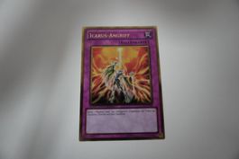 Seltene Yu-Gi-Oh! Karte Ikarus-Angriff im Goldrahmen – pe...