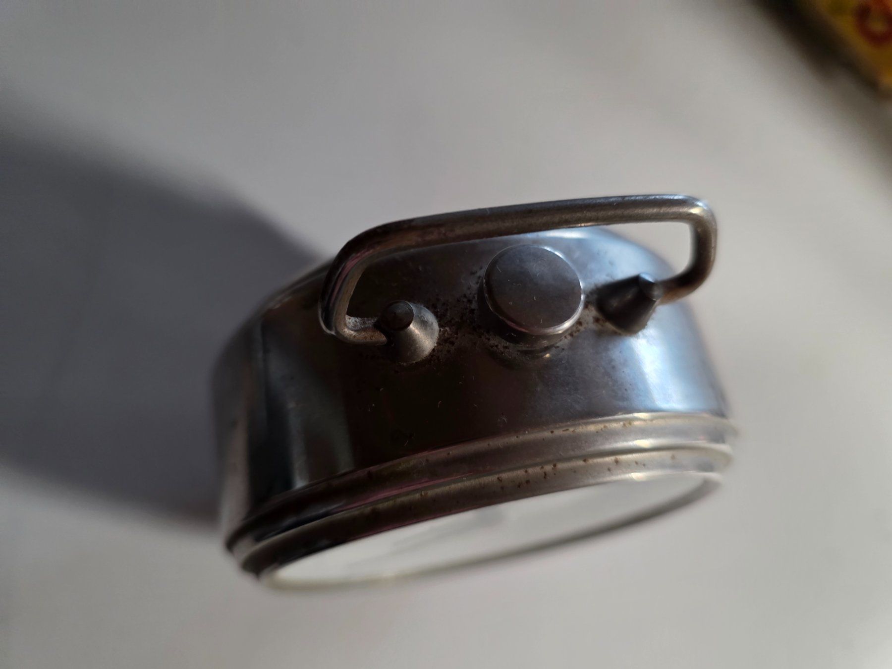 Sveglie: Vintage Reise Wecker Uhr antik - Peter – Usato da Walterswil BE venduto da Lonitti 4