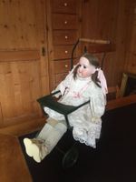 Armand Marsaille Puppe 60 cm mit Waagen