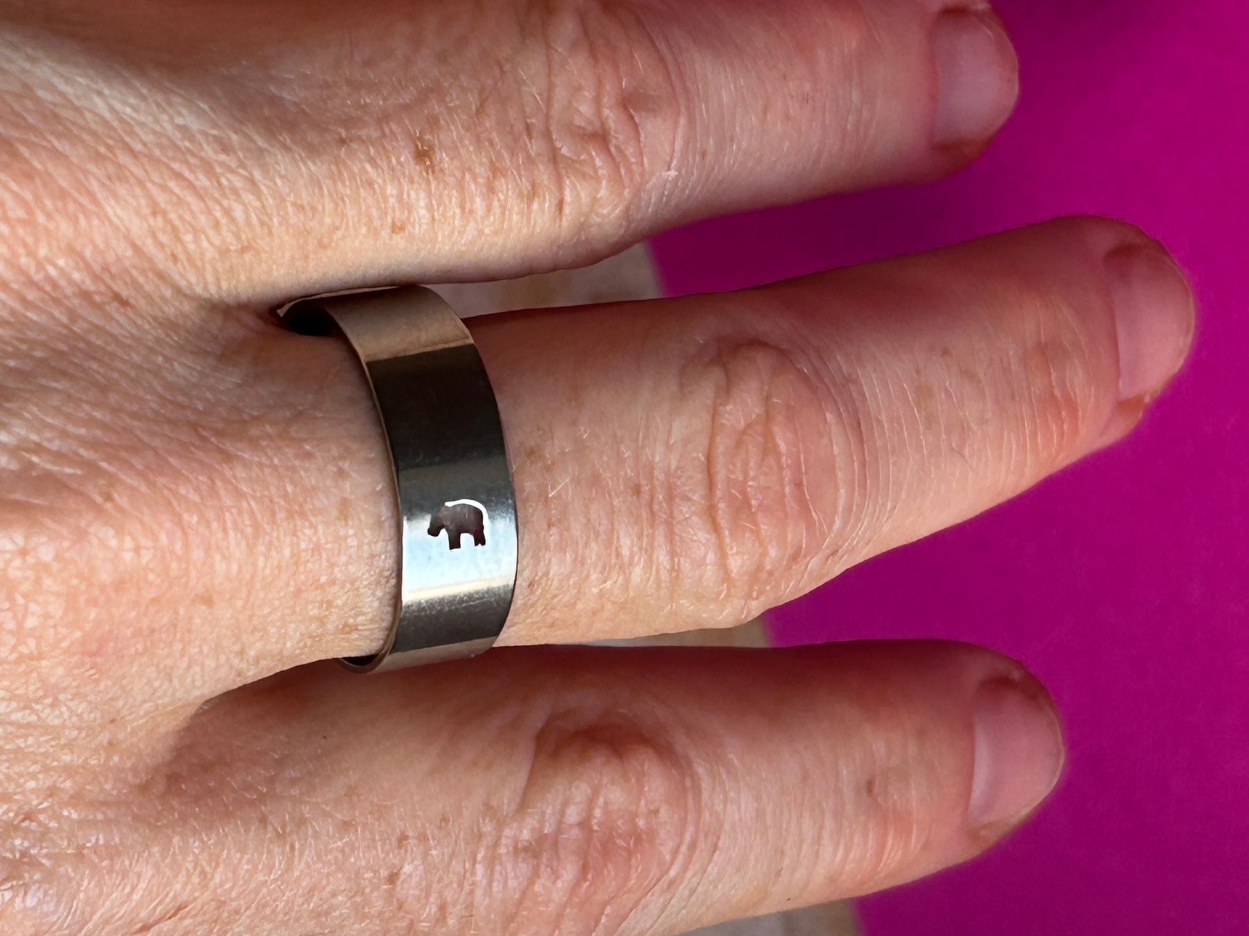 Anelli: RING EDELSTAHL ELEFANT (64) – Usato da Basel venduto da bellespirit 5