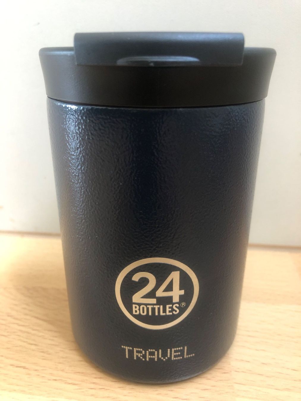 Borracce & Thermos: 24 Bottles, coffee mug, Thermo, Schwarz, neu – Nuovo e nell'imballaggio originale da Zürich venduto da peterle01