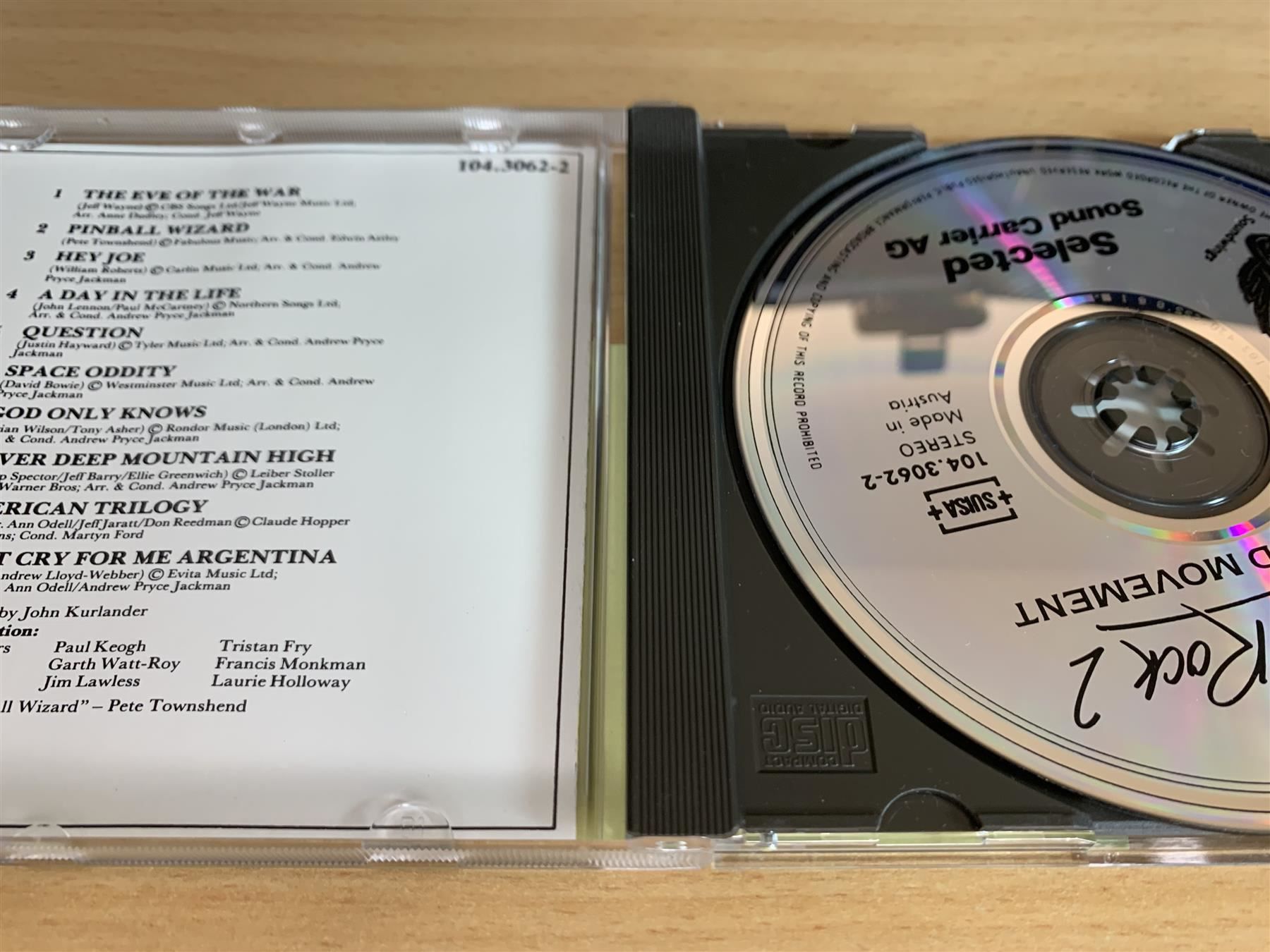 CD: Classic Rock 2 - The Second Movement – Usato da Rikon im Tösstal venduto da Alpenmutz 2
