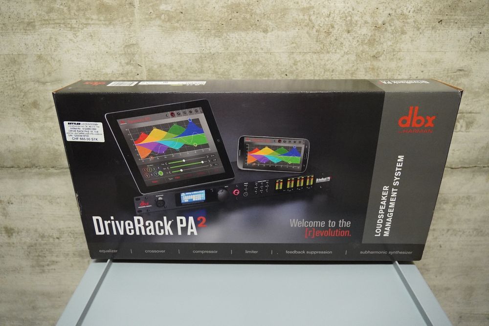 dbx DriveRack PA2 - Loudspeaker Management System (Neu (gemäss ...