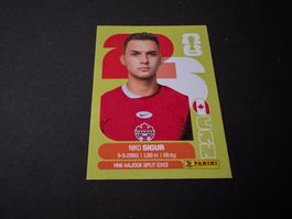Panini FIFA Fussball WM 2026 Sticker Niko Sigur CAN 16