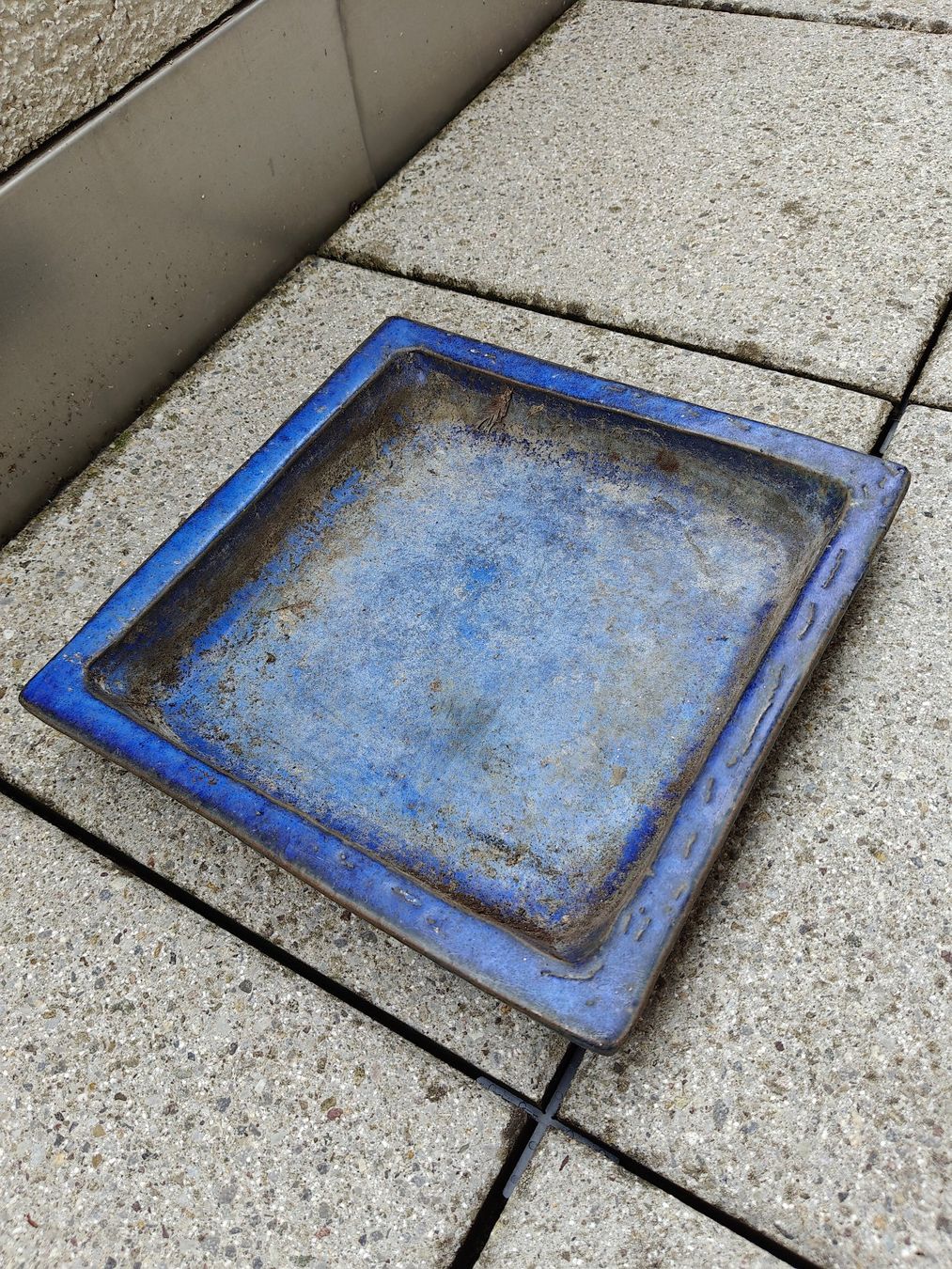 Untersetzer: Vogelbad oder Topf-Untersetzer in blau – Gebraucht aus Basel von jos_2z5q 2