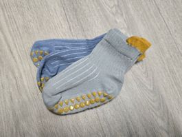 NEU - 2er Set "oh baby" Anti-Rutsch-Socke (1–3 Jahre)
