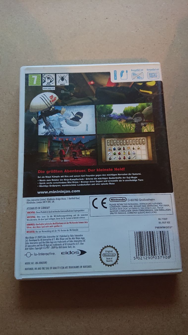 Giochi: Wii Spiel Mini Ninjas  – Usato da Chur venduto da FreakofRarity 1