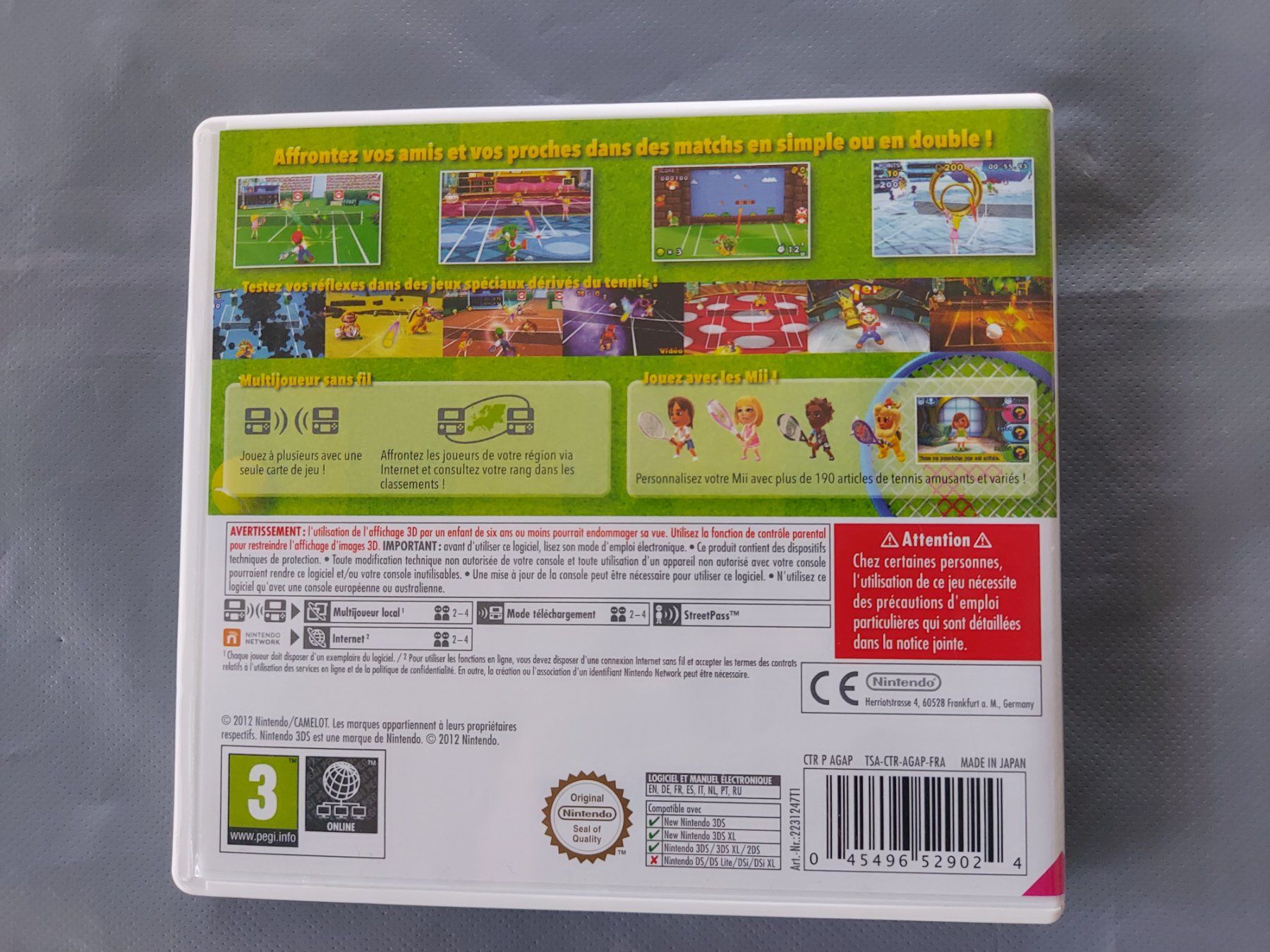 Nintendo Giochi: Mario Tennis Open - 3DS – Usato da Marly venduto da Cricri110 1