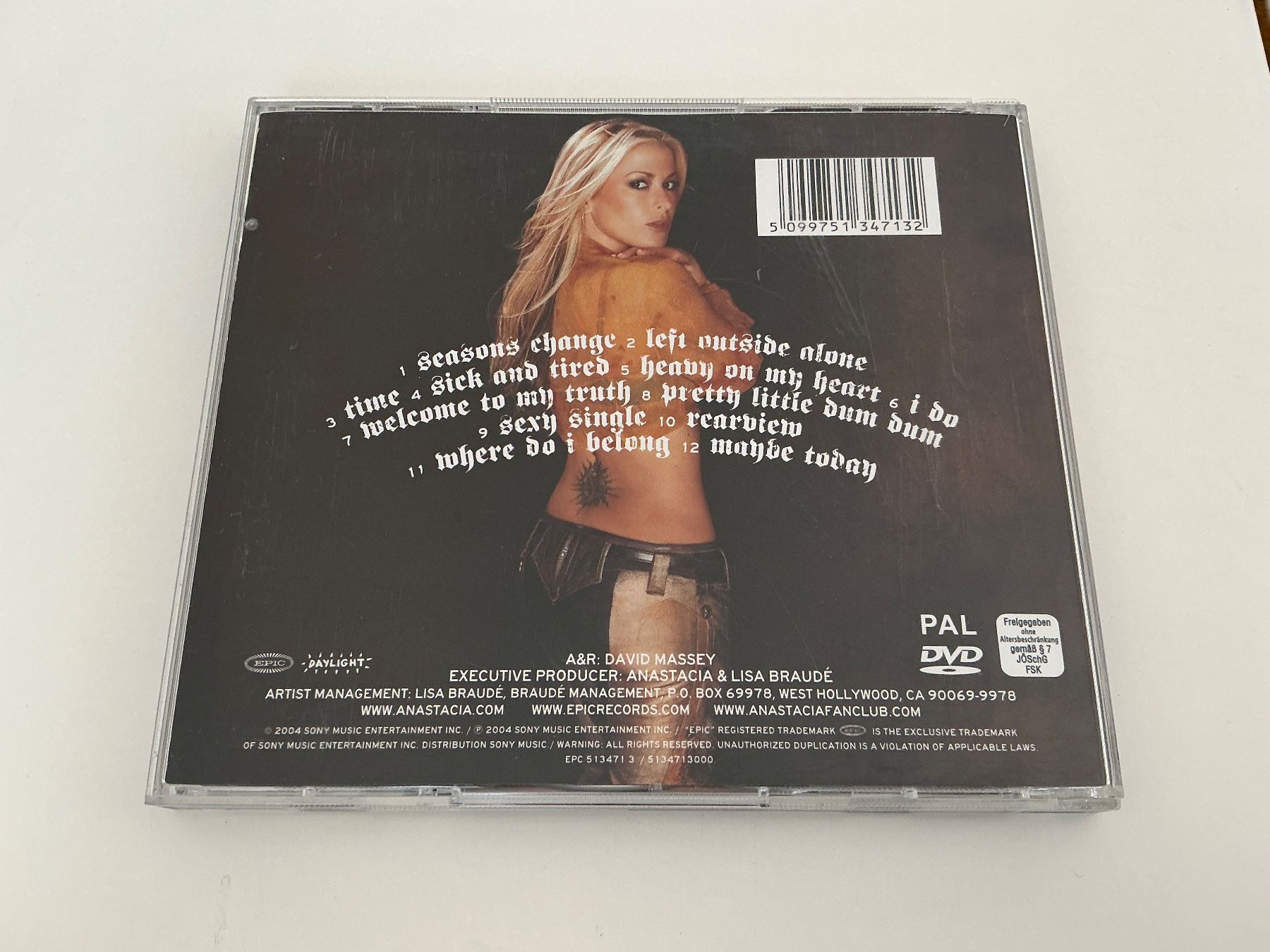 CDs: Anastacia / anastacia / 1 CD + 1 DVD / 2004 – Gebraucht aus Dübendorf von Shreck 1