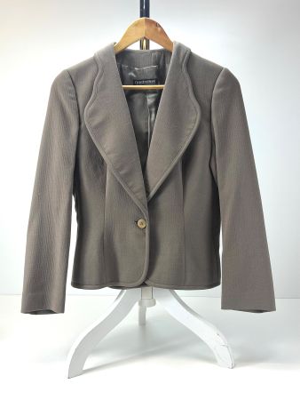 GIORGIO ARMANI Vintage Borgonuovo 21 Blazer Taupe ca. S