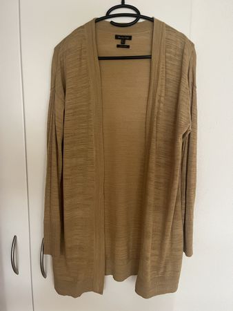 Massimo Dutti Cardigan, beige, Grösse S