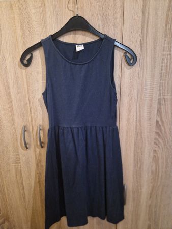 Sommerliches, ärmelloses, blaues Kleid - Grösse xs 😊