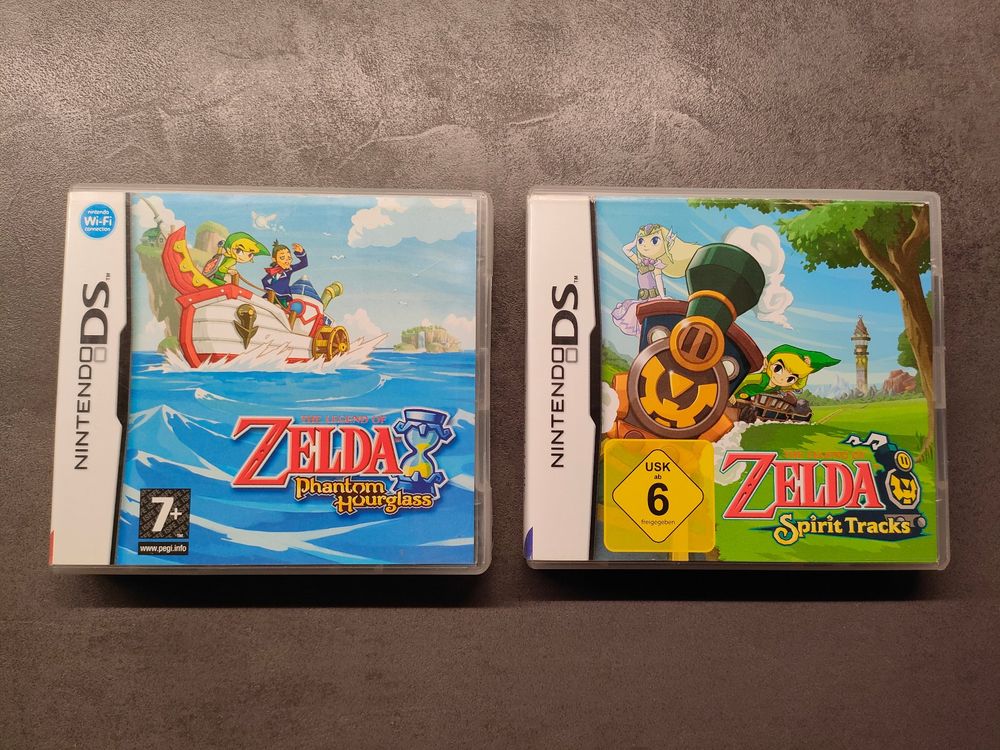 DS - Zelda Spirit Track + Zelda Phantom Hourglass (Gebraucht) in ...