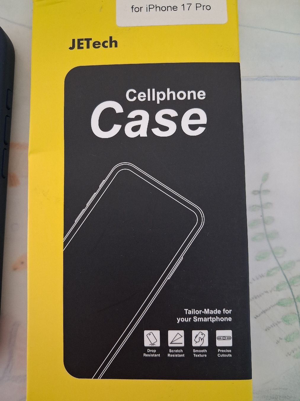 Covers & Schutzfolien: JETech iPhone 17 Pro Cellphone Case Dark Blue Neu – Neu und originalverpackt aus Weiach von Musikmaengu 1