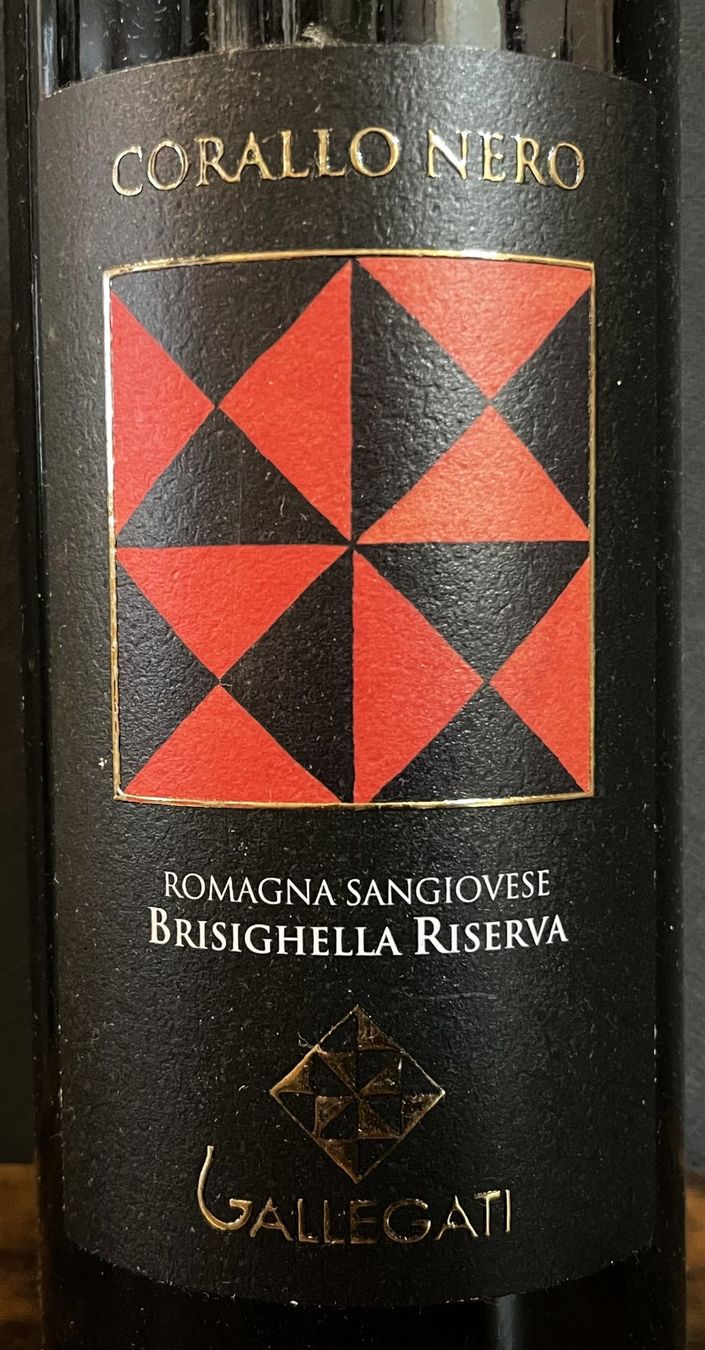 Vino: Romagna Sangiovese Brisighella Riserva 2018 “Corallo Nero” – Nuovo e nell'imballaggio originale da Oftringen venduto da Vucki 2