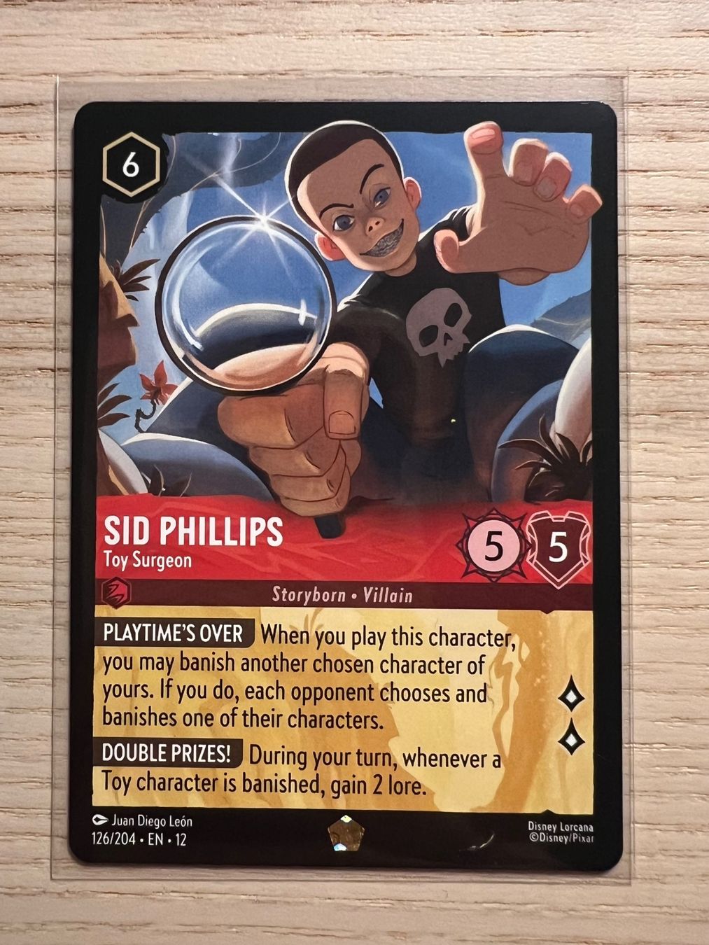 Disney Carte collezionabili: Sid Phillips 126 EN Disney Lorcana Wilds Unknown 12 – Nuovo (secondo la descrizione) da Rafz venduto da SaintCruz
