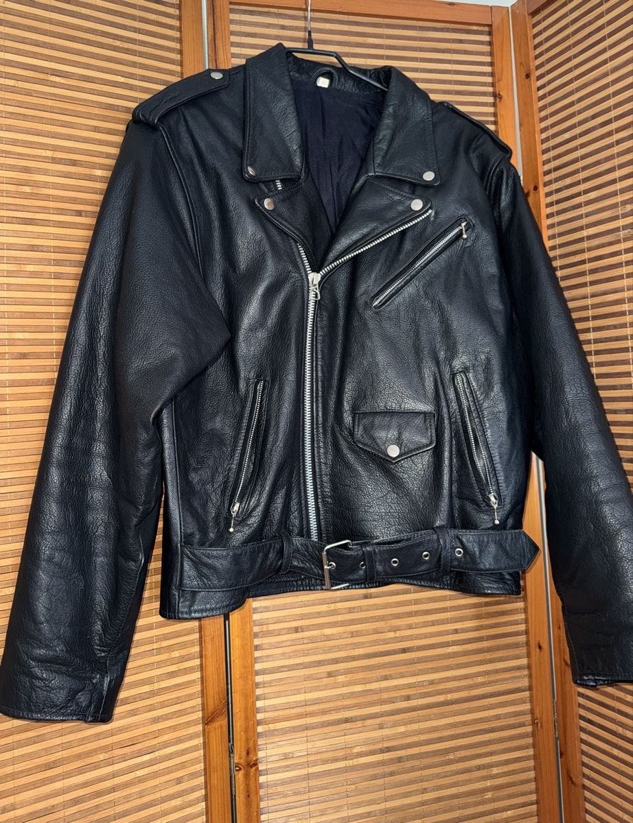 Jacken: Echtlederjacke Herren /Bikerjacke, M – Gebraucht aus Gümligen von morticiaaddams 1