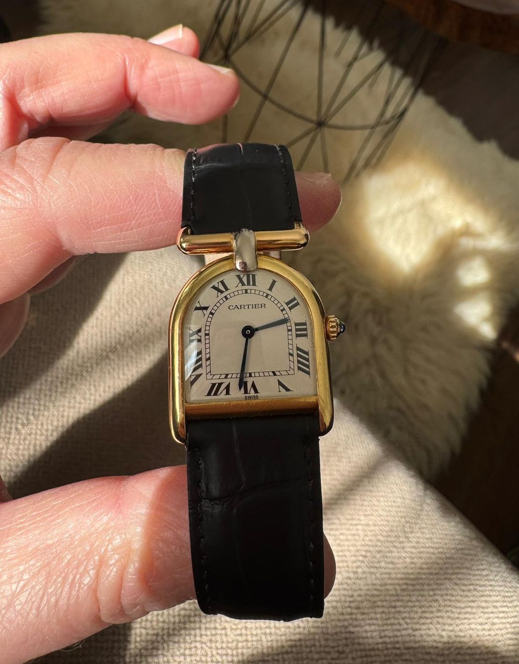 Cartier Orologi: Cartier  Cloche Calandre Trinity – Usato da Pully venduto da Draganjeff 4
