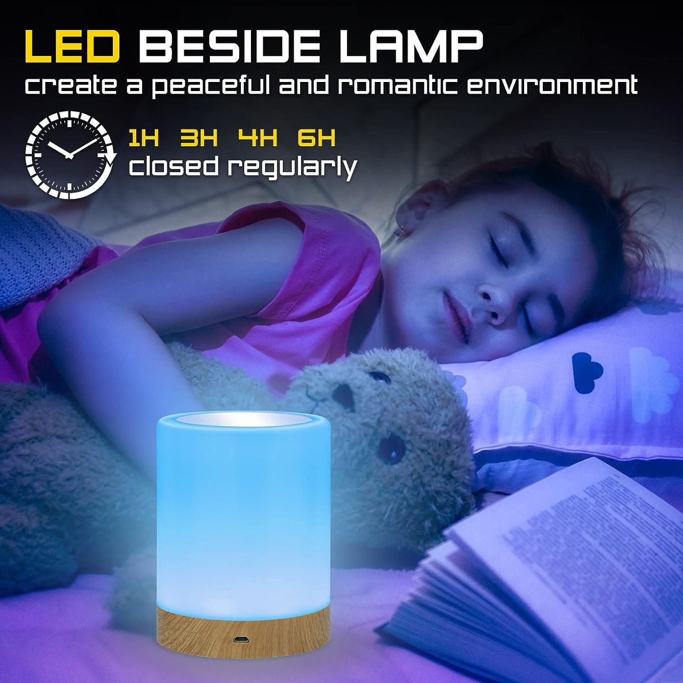 Lampade: LED Nachttischlampe, Touch Dimmbar – Nuovo e nell'imballaggio originale da Nuglar venduto da SaleRitter 4