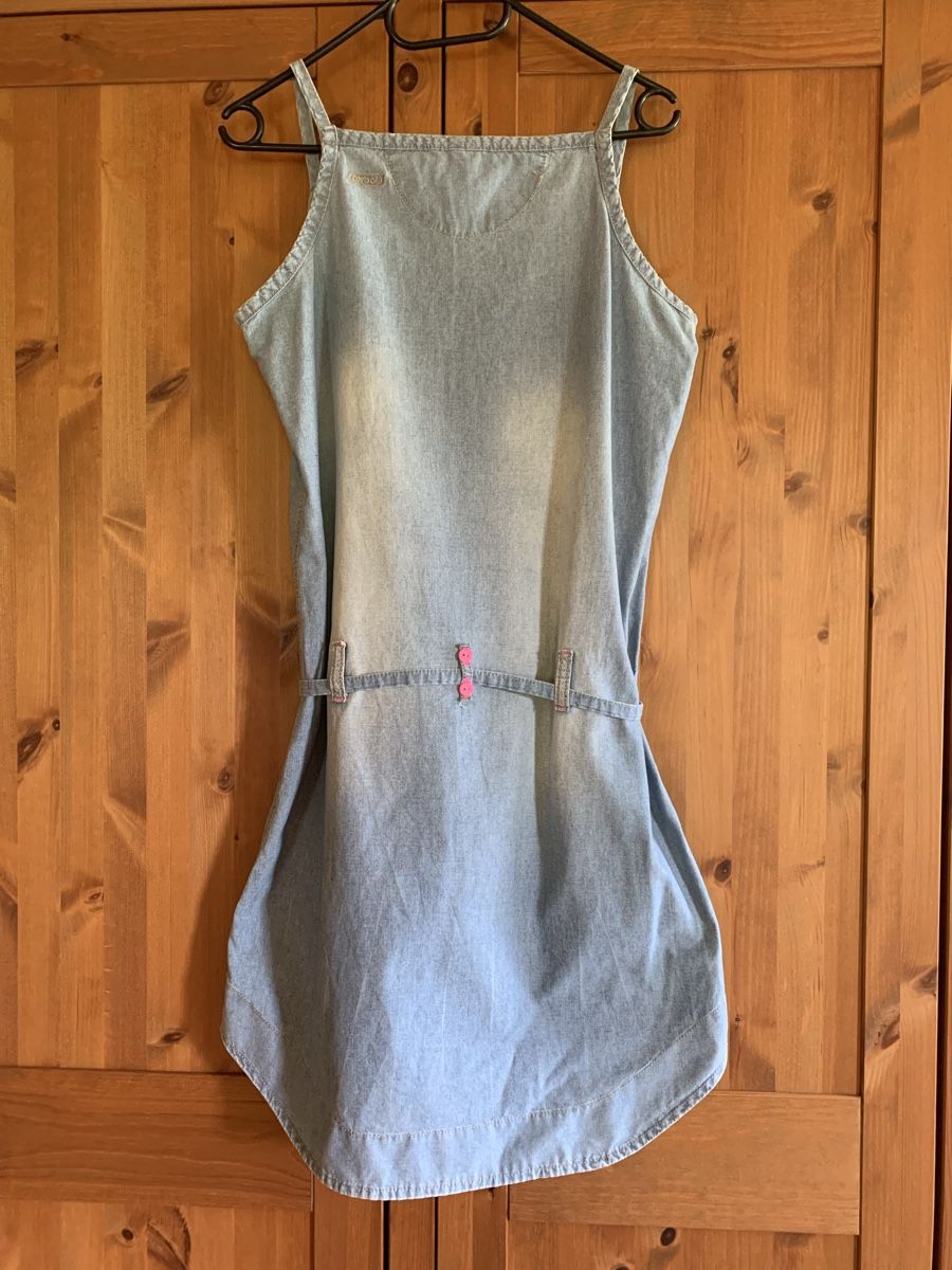 Vestiti: Robe Jeans Oxbow été, denim clair, s/m – Usato da Finhaut venduto da dod 1