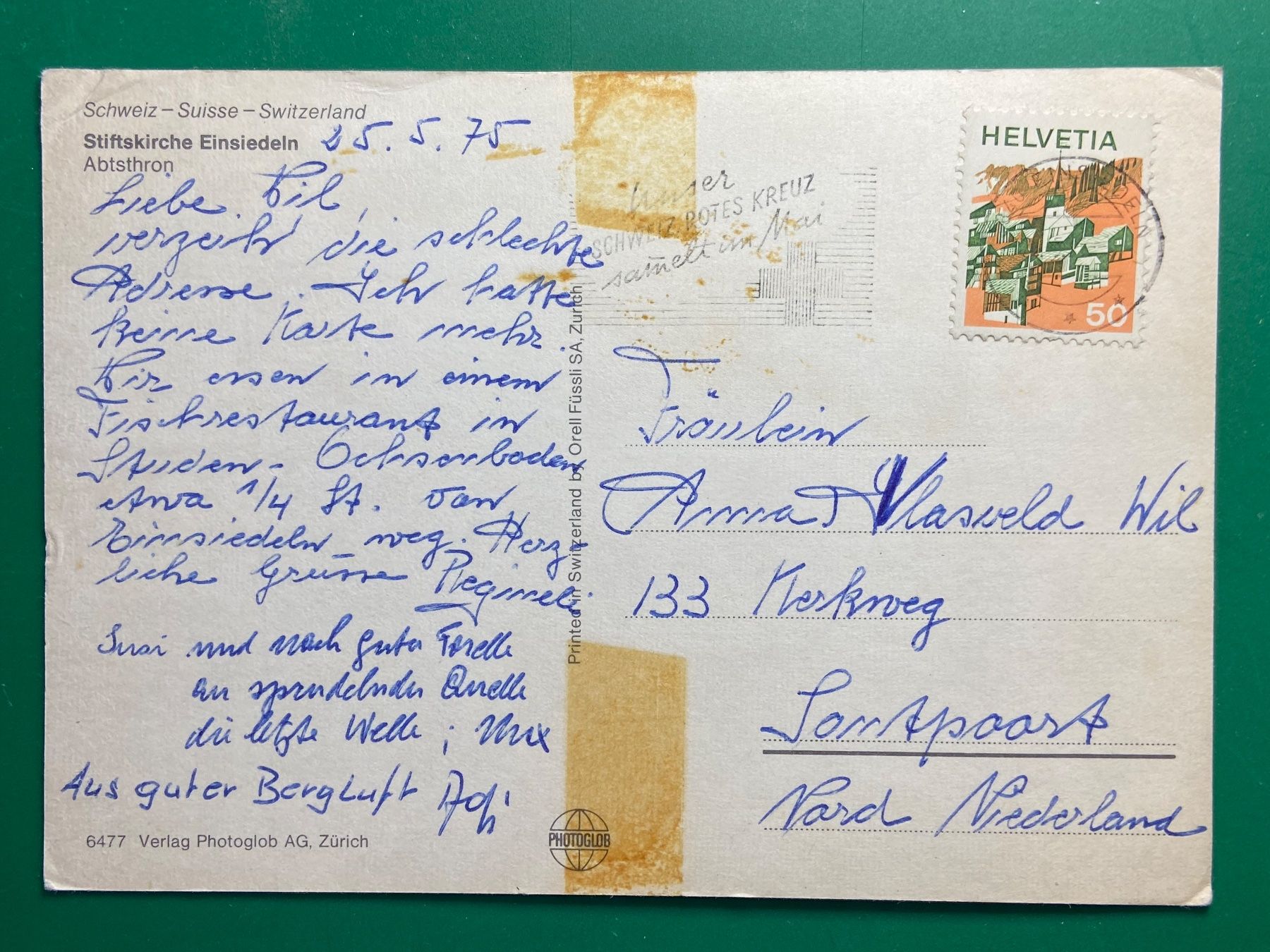 Cartes postales: Stiftskirche Einsiedeln – D'occasion à Steg VS par _vinci_ 1