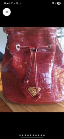 Maison Mollerus Tasche rot