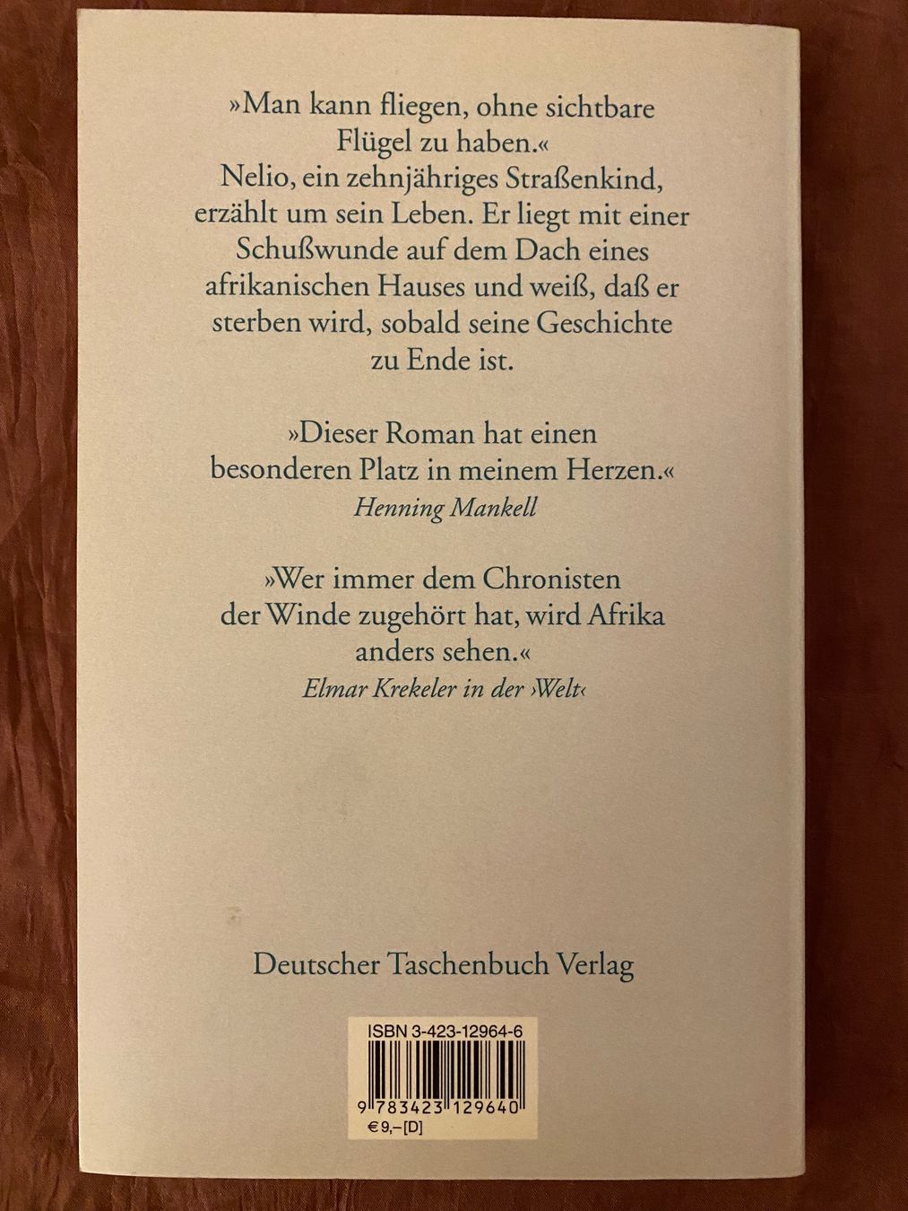 Libri: Henning Mankell Der Chronist der Winde DTV 2000 Afrika Armut – Usato da Basel venduto da him_5r5n 1