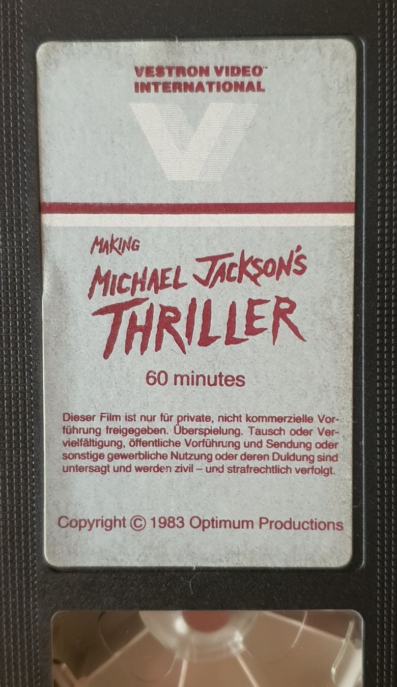 Alle VHS: Michael Jackson's Triller / VHS Kassete 1983 / 438 – Gebraucht aus Grenchen von sale.manager 4