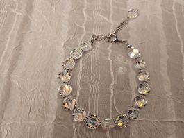 Handgemachte armkette aus swarovski perlen