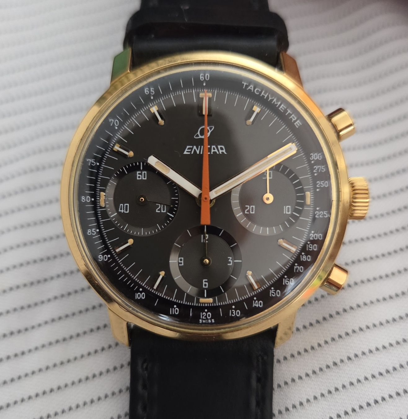 Enicar Orologi: Enicar Chronographe "Garnix" 2303 – Usato da La Chaux-de-Fonds venduto da ant_x5lr
