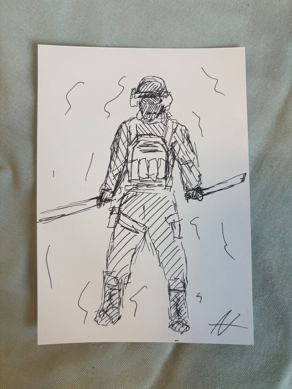 Cartoline: Masked Man Karte – Nuovo (secondo la descrizione) da Klosters venduto da ang_cj7r