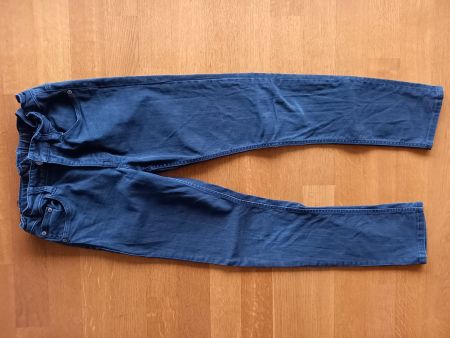 Dunkelblaue Jeans, Gr 152, Skinny Fit, Strech