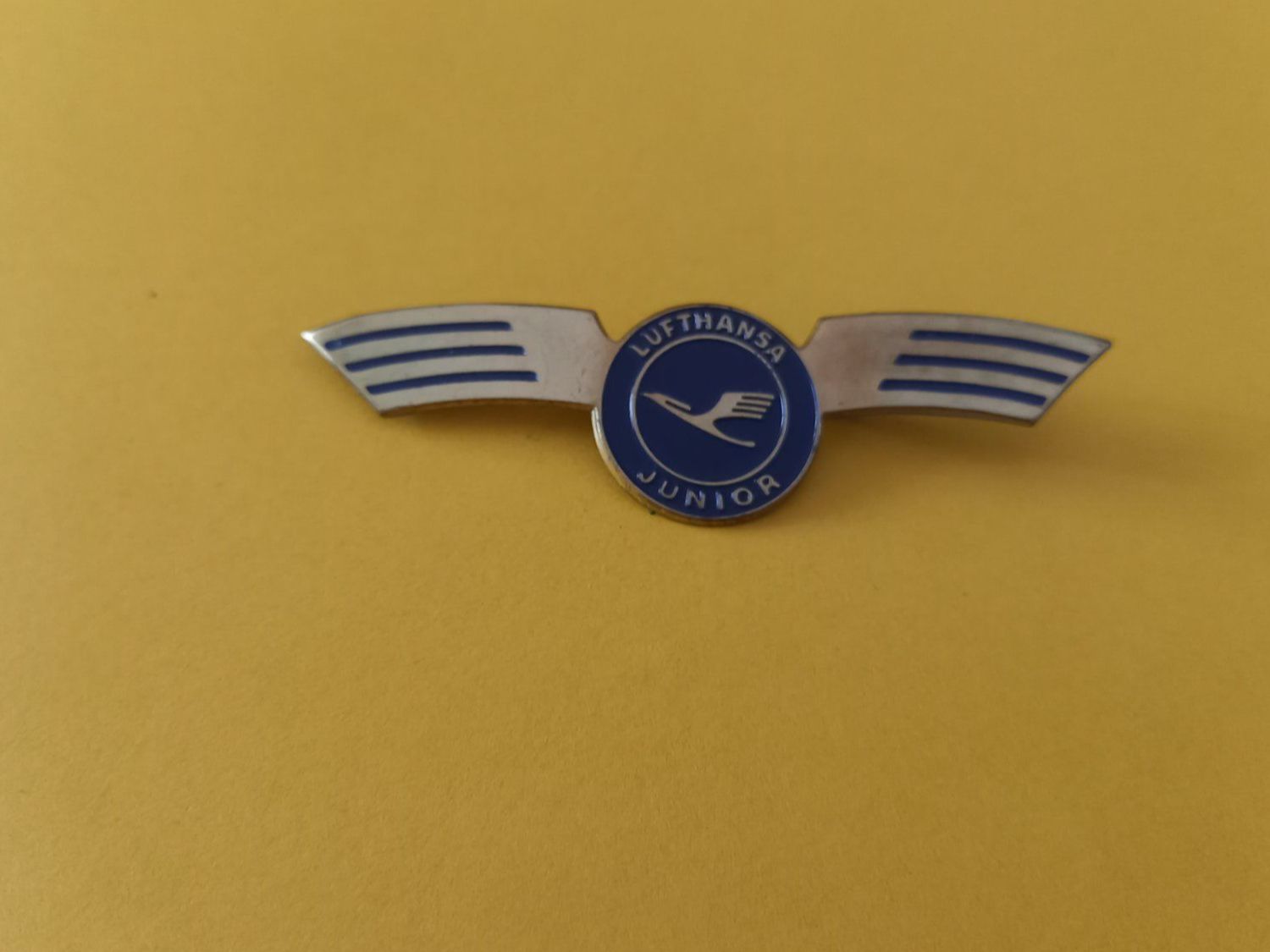 Lufthansa Plaketten & Abzeichen: Badge, Lufthansa Junior – Gebraucht aus Rossens FR von Souris1 1