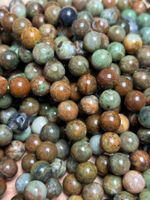 Aktion!!! Strang echte green opalite Kugeln 8 mm