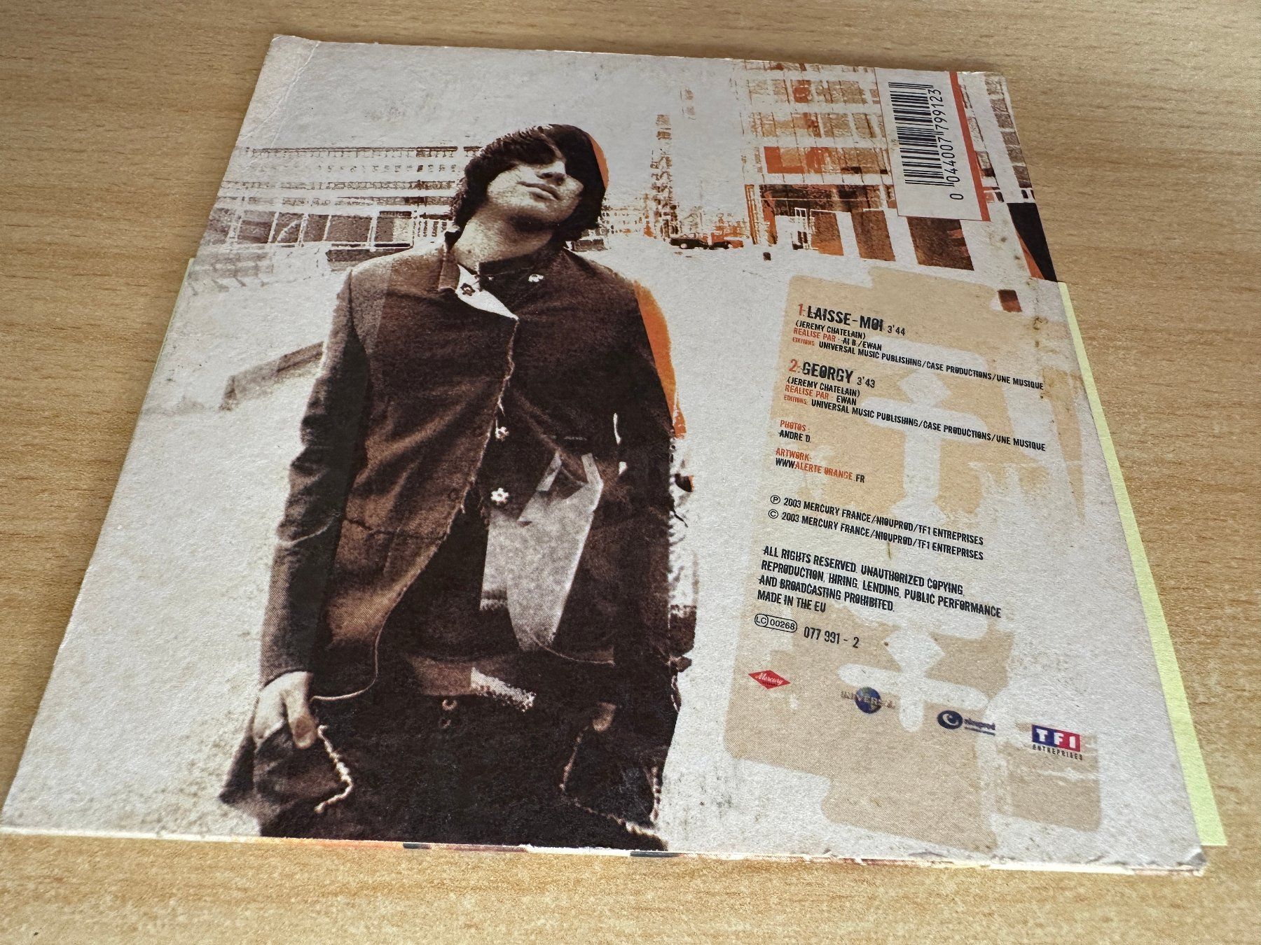 CDs: Jérémy Chatelain – Laisse-Moi - Single CD – D'occasion à Rikon im Tösstal par Alpenmutz 1