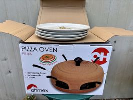 Pizzaofen neu mit Teller