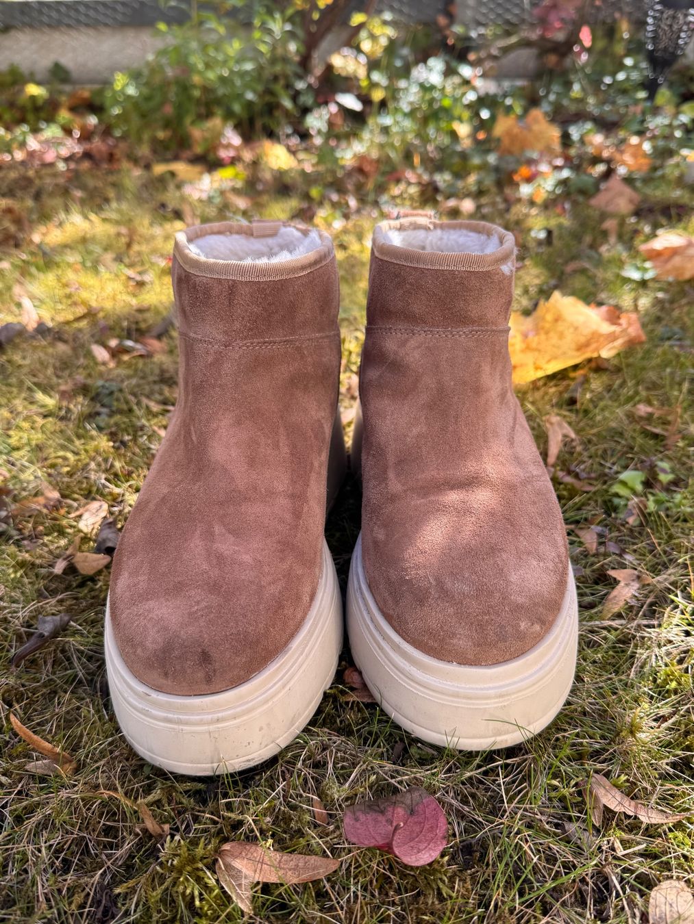 Scarpe da donna: NeroGiardini Suede Platform Ankle Booties code I514904D – Usato da Bern venduto da ele_dk77 4