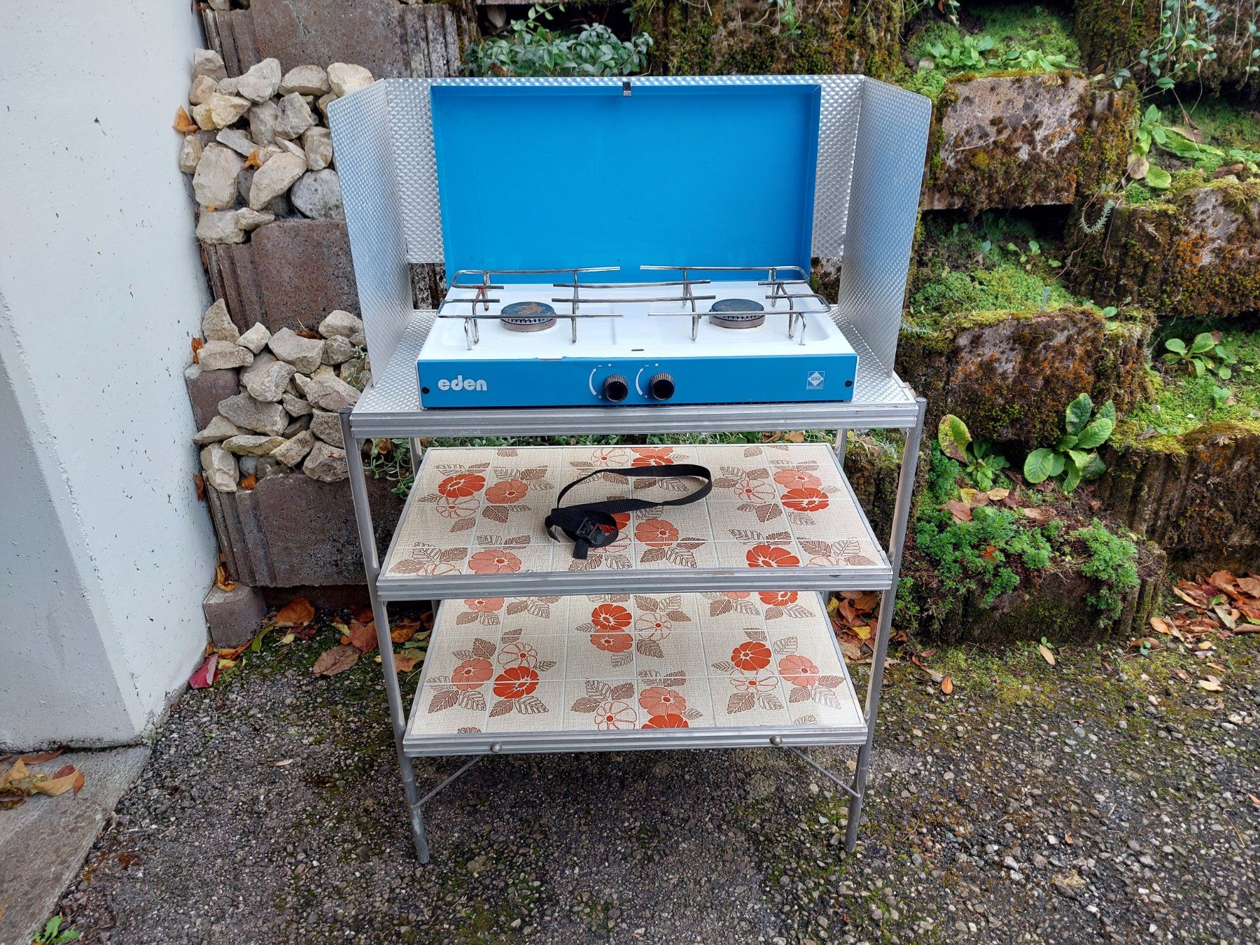 Elettrodomestici da cucina: Rechaud Camping Küche Gasrechaud mit Windschutz – Usato da Kriens venduto da Allerhand5 2
