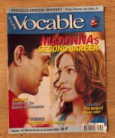 Madonna VOCABLE Magazine juillet 2000