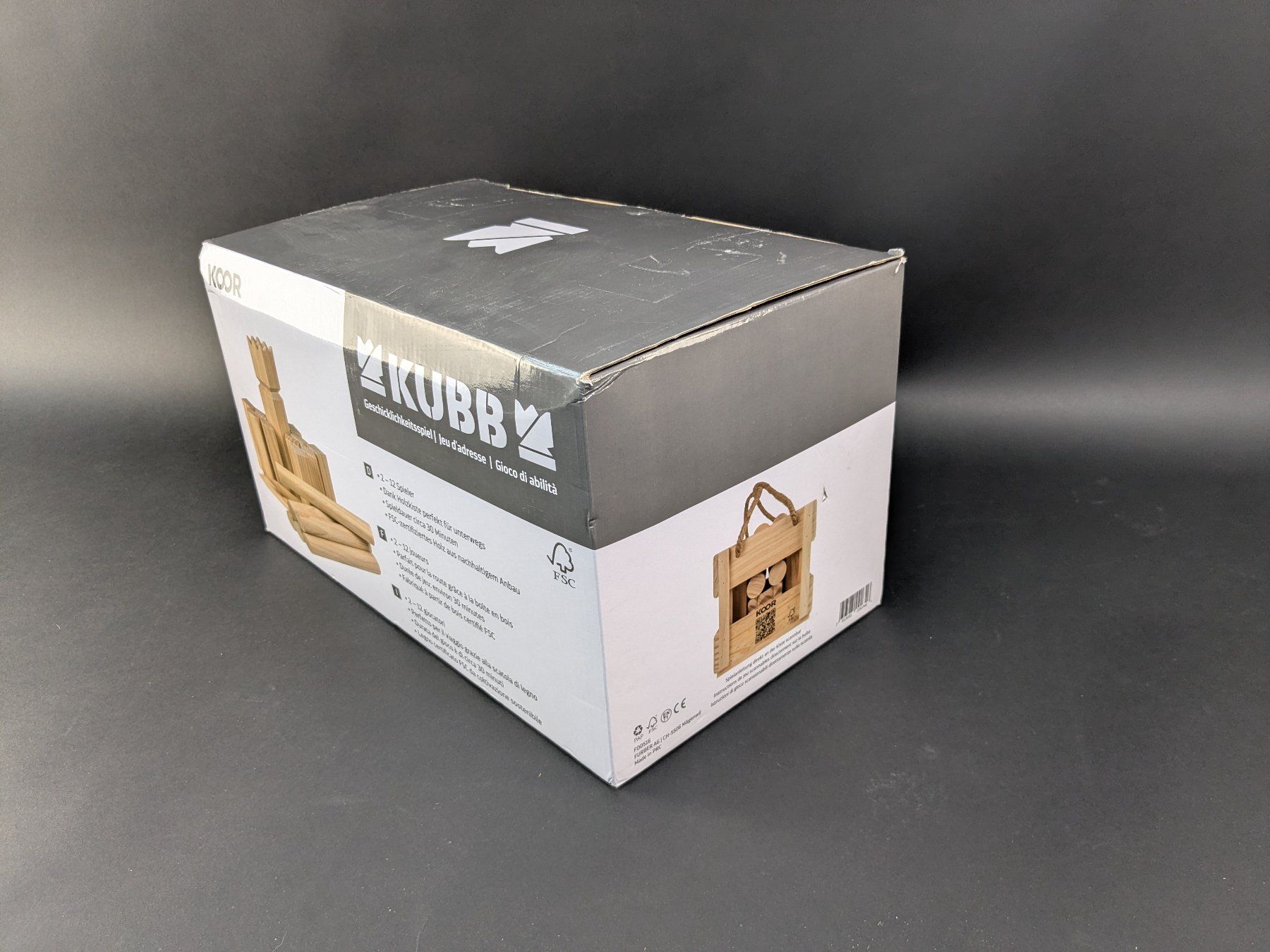 Giochi: KOOR Kubb Wikingerschach – Nuovo (secondo la descrizione) da Dintikon venduto da Restwert_Dintikon 1