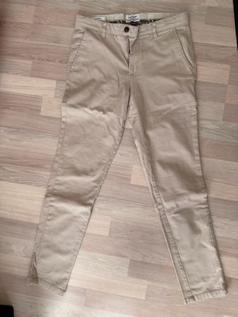 Pantalon Jack & Jones slim Marco beige taille 30/32 été