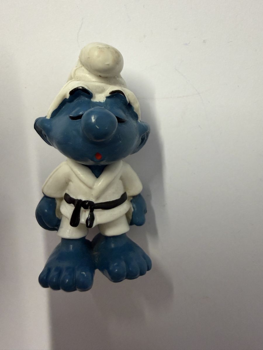 Schleich Statuette: Judo-Schlumpf / 20134 – Usato da Rheinfelden venduto da asm_197Id