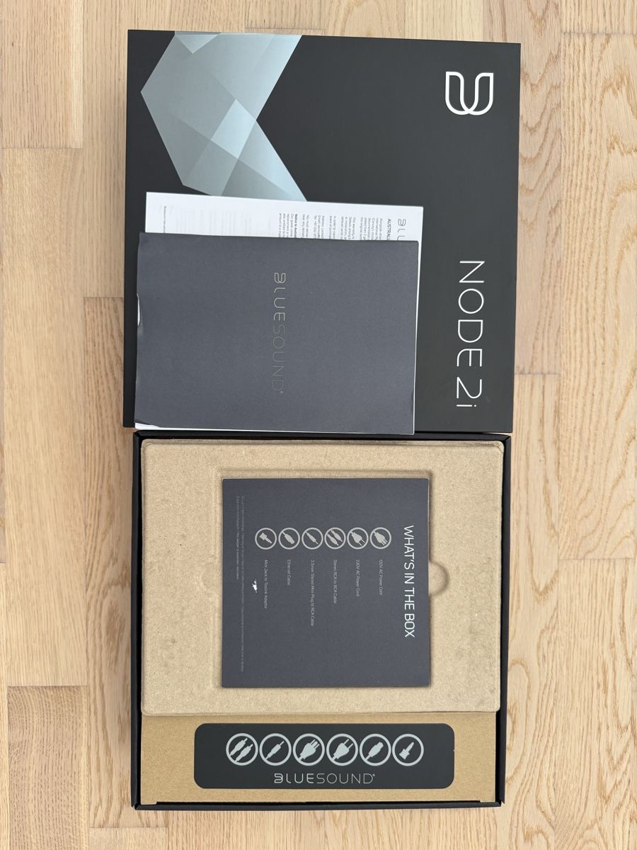 Bluesound Lecteur multimedia & Streamer: Bluesound Node 2i Wireless Music Streamer, Top Zustand – Neuf (Voir description) à Basel par DanWa 3