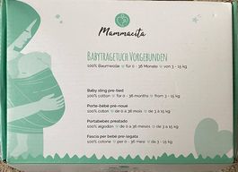 Tragetuch Mammacita vorgebunden