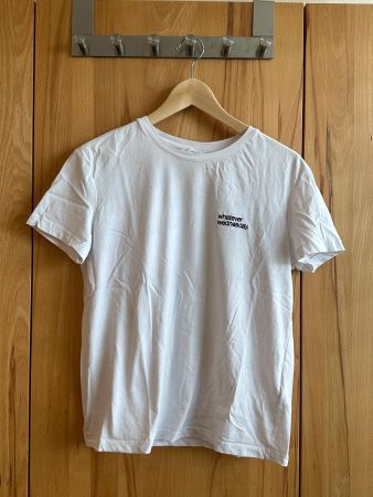 Weisses basic T-shirt Gr. M
