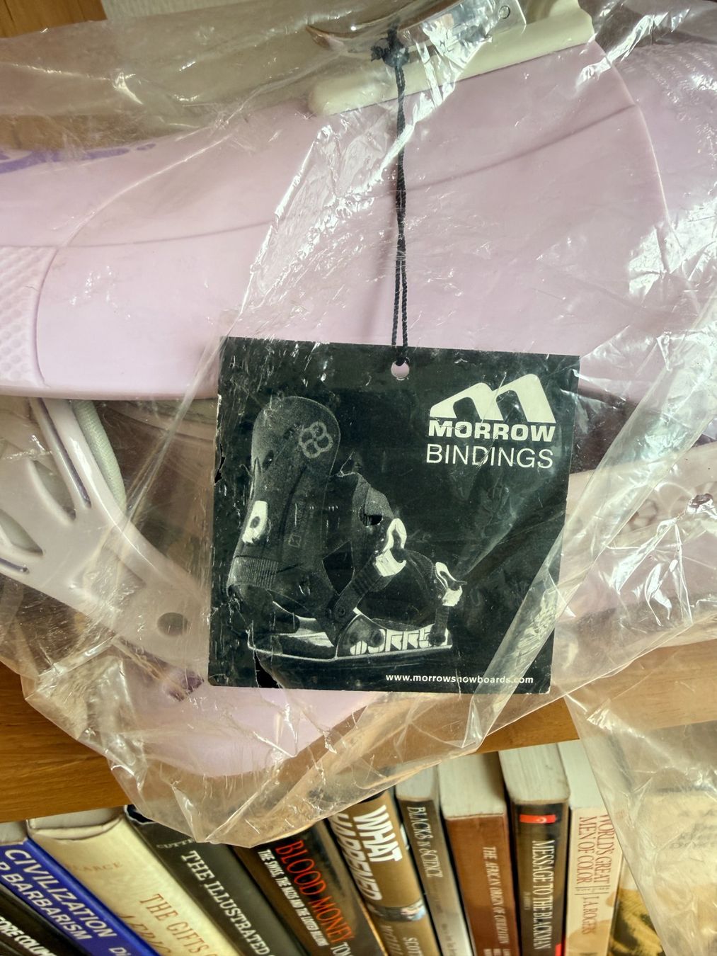 Attacchi: Morrow Mädchen Slider Snowboard Bindung Lavender Gr S. – Nuovo e nell'imballaggio originale da Neerach venduto da topshotta 3