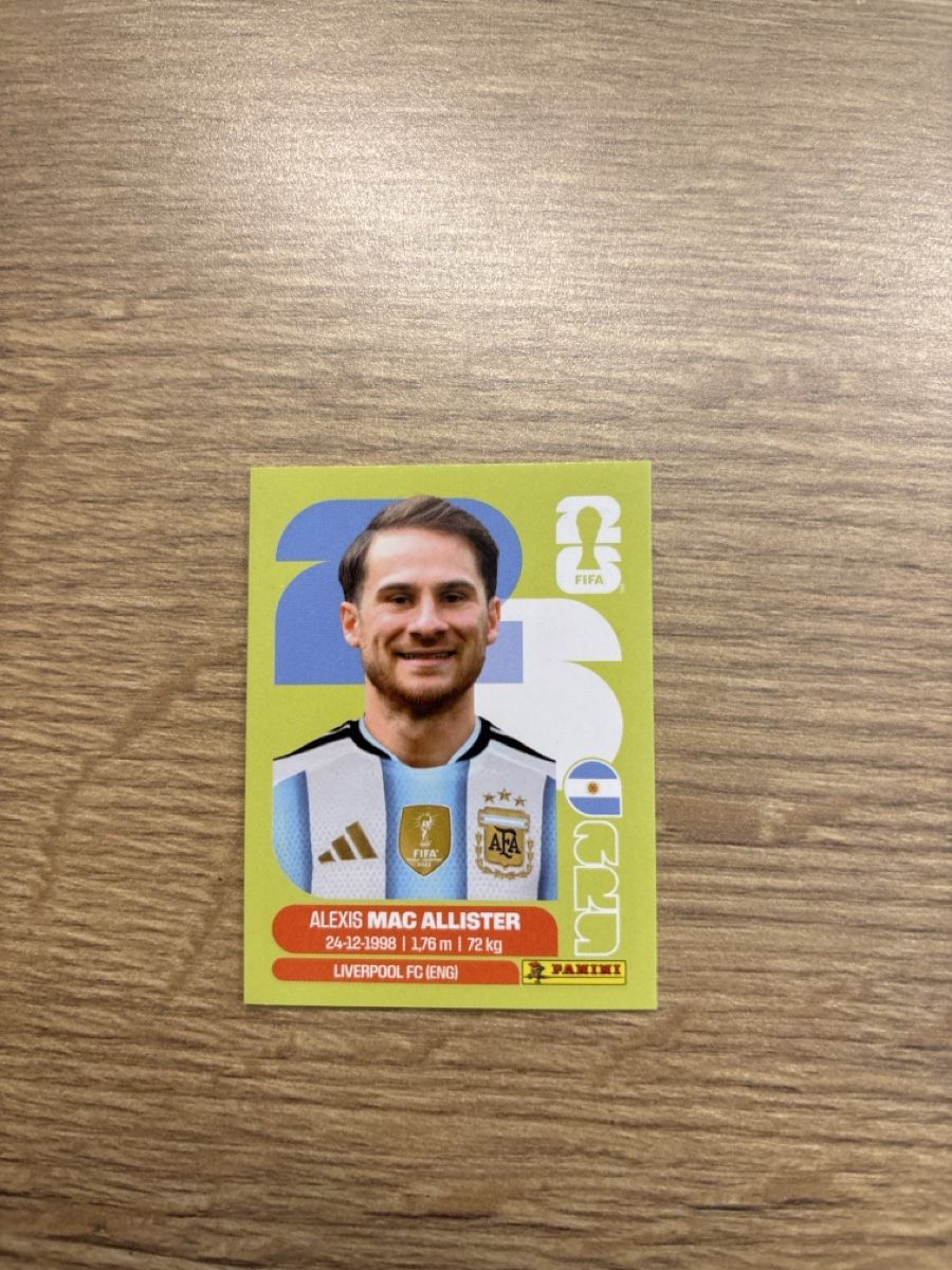 Panini Carte collezionabili: Panini Fifa WM 2026, ARG 9 – Nuovo (secondo la descrizione) da Niederwil AG venduto da pat_l6fn